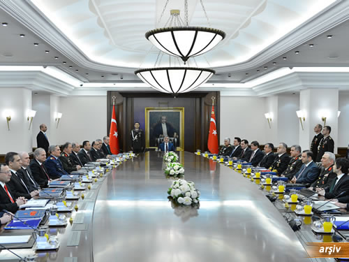 MGK August Meeting Held at the Çankaya Presidential Palace